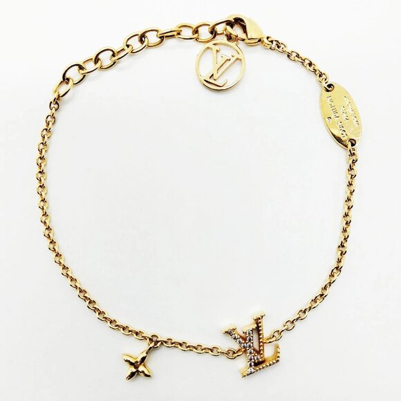 Louis Vuitton Bracelet M00587 Gold 387-050625 - Picture 1 of 9